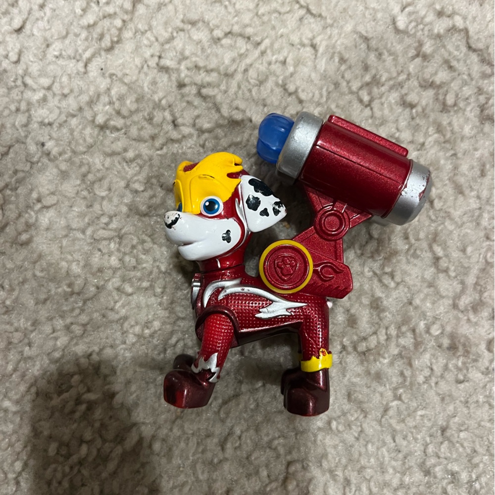 Paw Patrol Mighty Pups Super Paws MARSHALL Figure